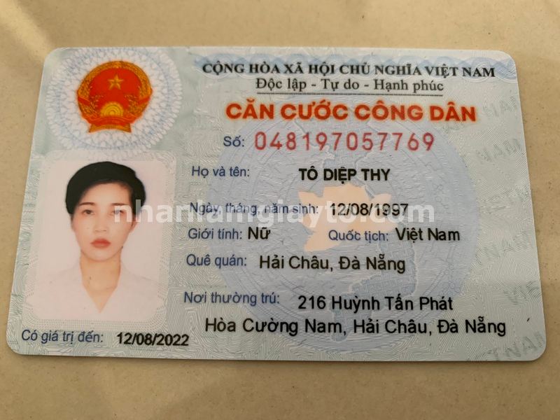 làm căn cước công dân giả