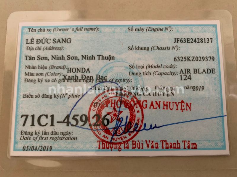 làm căn cước công dân giả