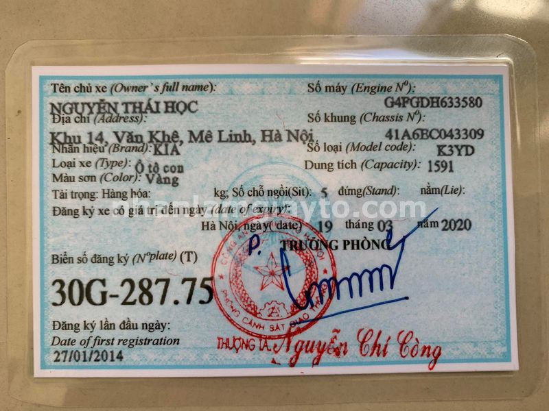 làm căn cước công dân giả